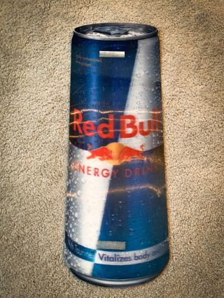 Rare Vintage Red Bull Holographic Bar Sign - 20 " X 7 "