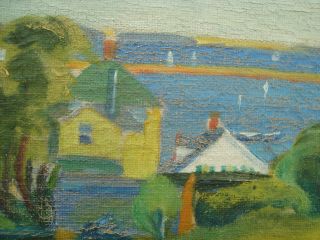 American Provincetown Modernist Frank Carson Signed Oil - Prices to $5,  000 5