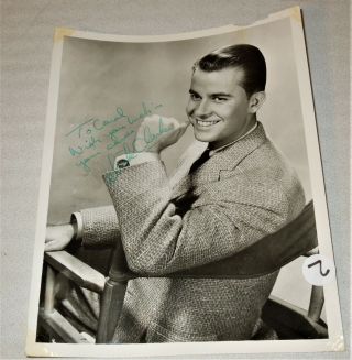 Vintage Autographed Signed Photo Dick Clark Photograph