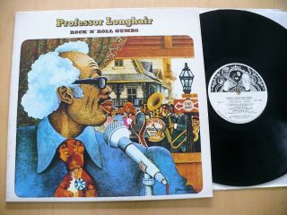 Professor Longhair - Rock N Roll Gumbo Lp Mardi Gras Mg 1003 Near Vinyl