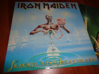 Iron Maiden ‎– Seventh Son Of A Seventh Son.  Org,  1988.  Emi.  Rare