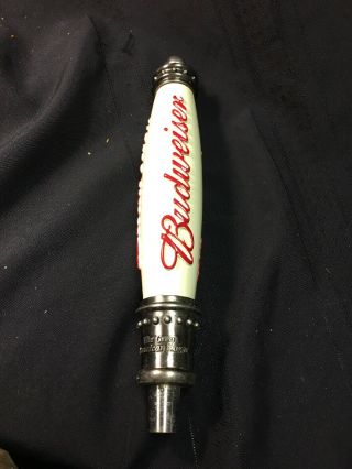 Budweiser Bud Beer Tap Handle Tapper Kegerator Bar Draft Rare Vintage Tapper