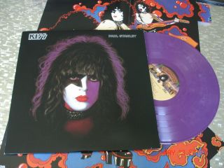 Kiss Paul Stanley Solo Color 40th Anniversary Lp 2018 Universal W/color Poster