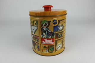 1983 Quaker Oats Limited Aunt Jemima Tin Pancakes And Syrup