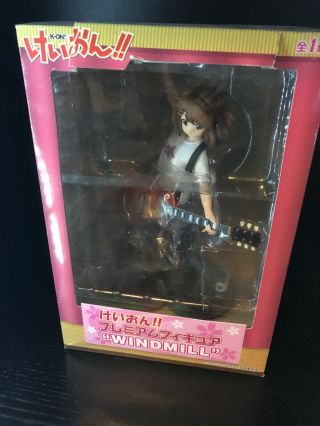 K - On Yui Hirasawa Windmill Premium Figure Sega Japan Pm Authentic Box