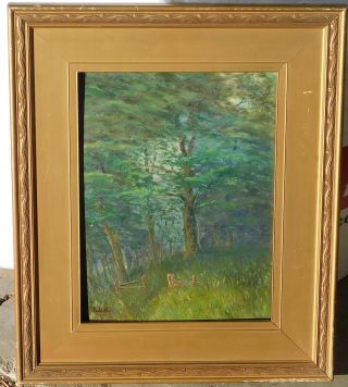 Three Vintage Oil On Board,  Signed Dated 1912