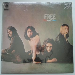 Fire And Water A&m Sp 4268 1st Lp Bad Company Paul Rogers