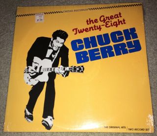 Chuck Berry The Great Twenty - Eight Ex Vinyl Lp Record Chess Shrink Ch 8201