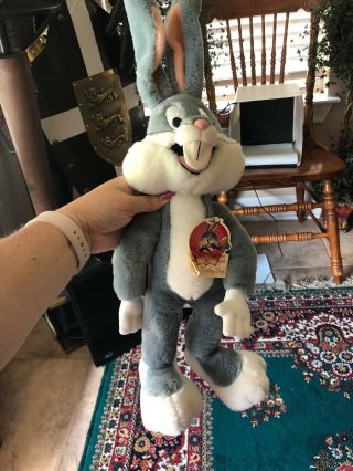 Bugs Bunny 20” Tall Stuffed - 50th Anniversary - Happy Birthday Bugs By 24k