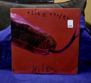 Alice Cooper Very Rare Lp Killer 1971 Usa 1st Press W/attached Calender