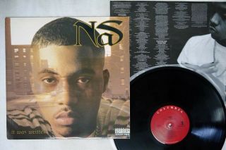 Nas It Was Written Columbia C 67015 Us Vinyl Lp