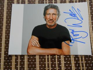 Roger Waters,  Musician/ Singer,  Hand Signed Photo 6 X 4