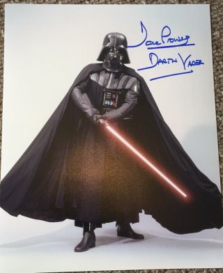 Dave Prowse Hand Signed Autograph Photo David Prowse Darth Vader Star Wars