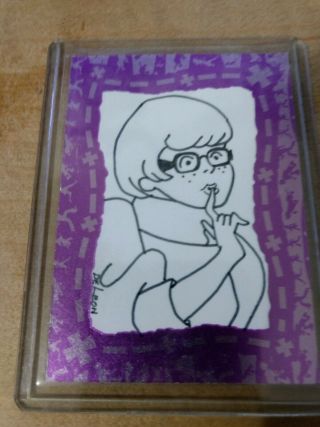 Scooby - Doo Velma Sketch Card 223/257