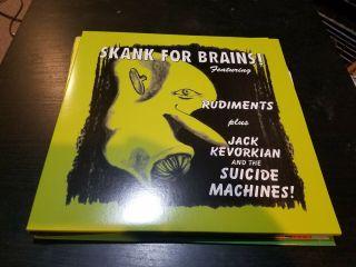 Suicide Machines / The Rudiments - Skank For Brains 2xlp - Green Vinyl Ska Punk