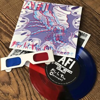 Afi Fly In The Ointment 7” 3d Blink 182 Him Type O Negative The Cure Misfits