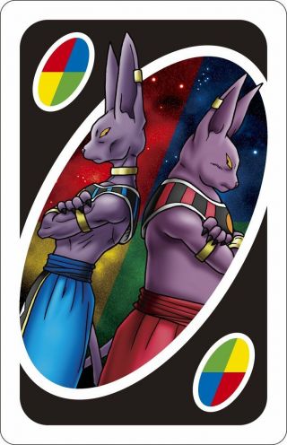 UNO Dragon Ball Playing Cards Gameese Anime 3