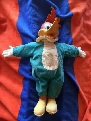 Vintage & Woody Wood Pecker Doll From 1963