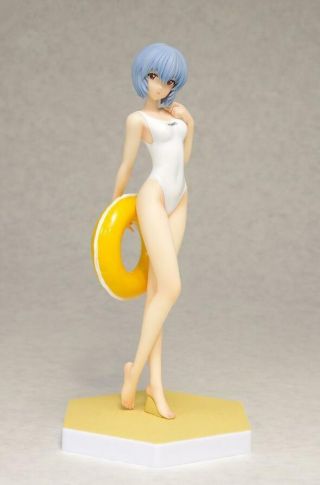 Wave Eva Neon Genesis Evangelion Ayanami Rei Swimsuit Ver.  16cm Pvc Figure Toy