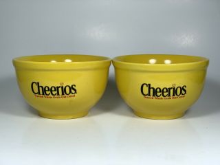 Cheerios 2 Cereal Bowls Collectibles