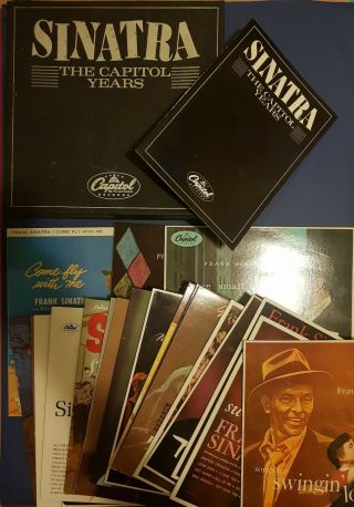 20x Lp Vinyl Box Set Frank Sinatra The Capitol Years 274 Songs Uk 75th Birthday