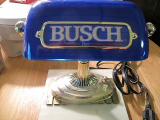 BUSCH BEER Desk Lamp Light on Base 3