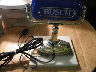 BUSCH BEER Desk Lamp Light on Base 5