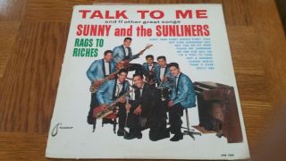 Sunny And The Sunliners - Talk To Me - Lp