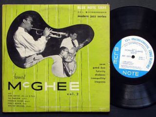 Howard Mcghee Vol.  2 Lp Blue Note 5024 Us 1953 Lex Mono Gigi Gryce Horace Silver