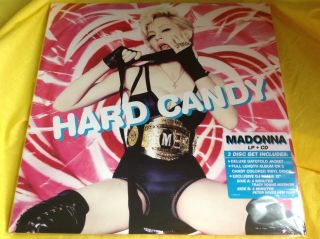 2 Lp Ed & Cd Colored Vinyl : Madonna Hard Candy Warner Bros.  470972 - 1