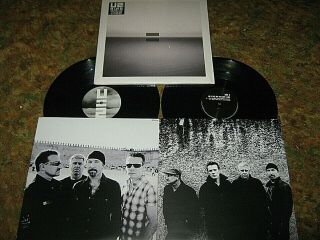 2009 U2 Double Lp " No Line On The Horizon " Island Records U.  S.  Issue 180 Gram