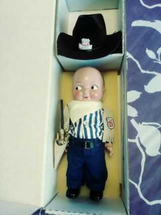 Ames Doll Company - - Phillips 66 - - 12 " Lil Phil Cowboy Doll