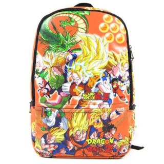 Dbz Dragon Ball Z Backpack Saiyan Son Goku Bookbag School Shoulder Bag