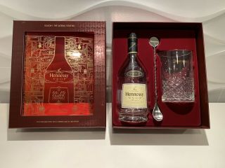 Hennessy Vsop Limited Edition Oh So Classic Cocktails Giftset Empty Bottle 750ml