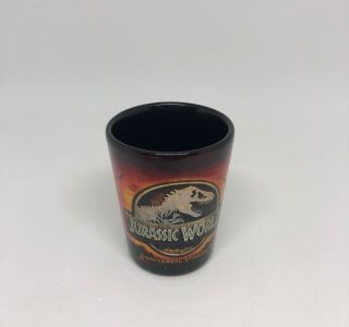 Universal Studios Jurassic World Ceramic Shot Glass
