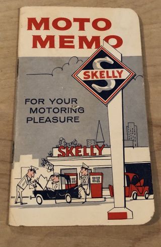 Scarce 1940’s Skelly Gas/oil Moto Memo Nos 5.  25” X 3”