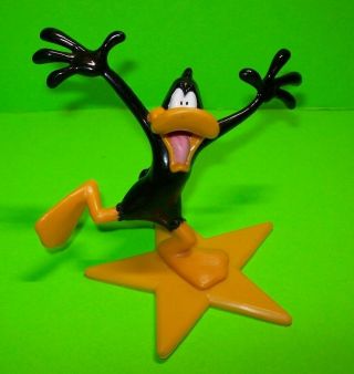 Daffy Duck Warner Brothers Applause Pvc Cartoon Figure Hollywood Star 1996 Nos