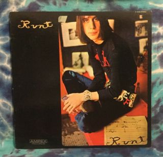Todd Rundgren Lp Runt Mispress (12 Track) Rare Ampex
