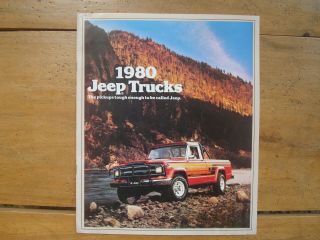 1980 Jeep Trucks Brochure
