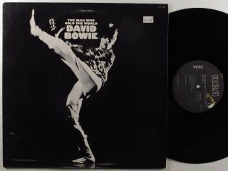 David Bowie Man Who The World Rca Afl1 - 4816 Lp Vg,  Promo
