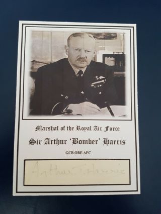 Raf Wwii Bomber Command Sir Arthur 
