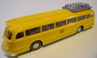 Wiking Vintage Mercedes - Benz Pullman Postal Bus 1:87 From 1961 710/4a