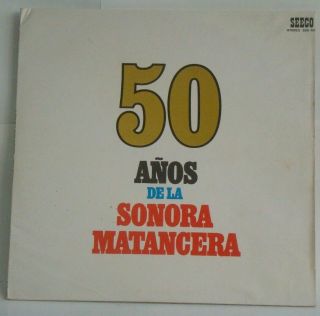 50 Años De La Sonora Matancera Lp - Vinyl 12 " 33rpm