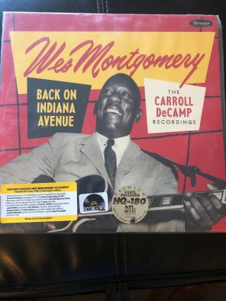 Wes Montgomery Back On Indiana Avenue Rsd 180gm Dbl Lp Vinyl Record Album