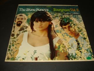The Stone Poneys Evergreen Vol.  2 Vinyl Highgrade Sleeve And Record No Scratches