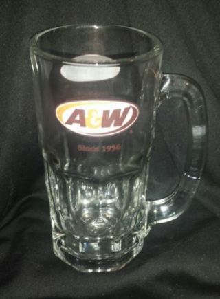 A & W Since 1956 20oz Advertising Root Beer Mug Stein Can Usa