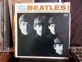 The Beatles Meet The Beatles Lp 1964 Mono Pressing 1 Bmi