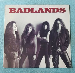 Badlands Self Titled 1989 Rare 1st Press,  Ray Gillen,  Jake E.  Lee