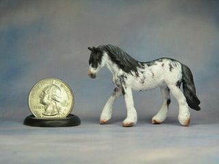 Not Breyer Cm Custom Micro Mini Shire Collecta To Clydesdale X L.  Elkjer Wow