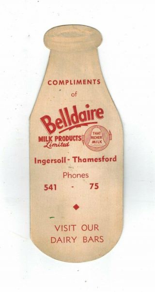 Belldaire Dairy Needle Pack Ingersoll - Thamesford Ontario